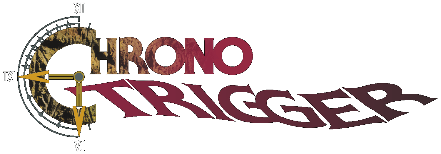 Chrono Trigger logo for Super Famicom